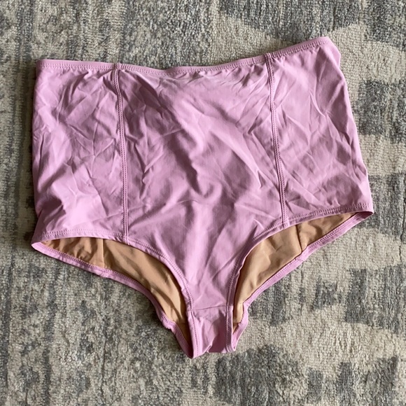 High waist bathing suit bottoms